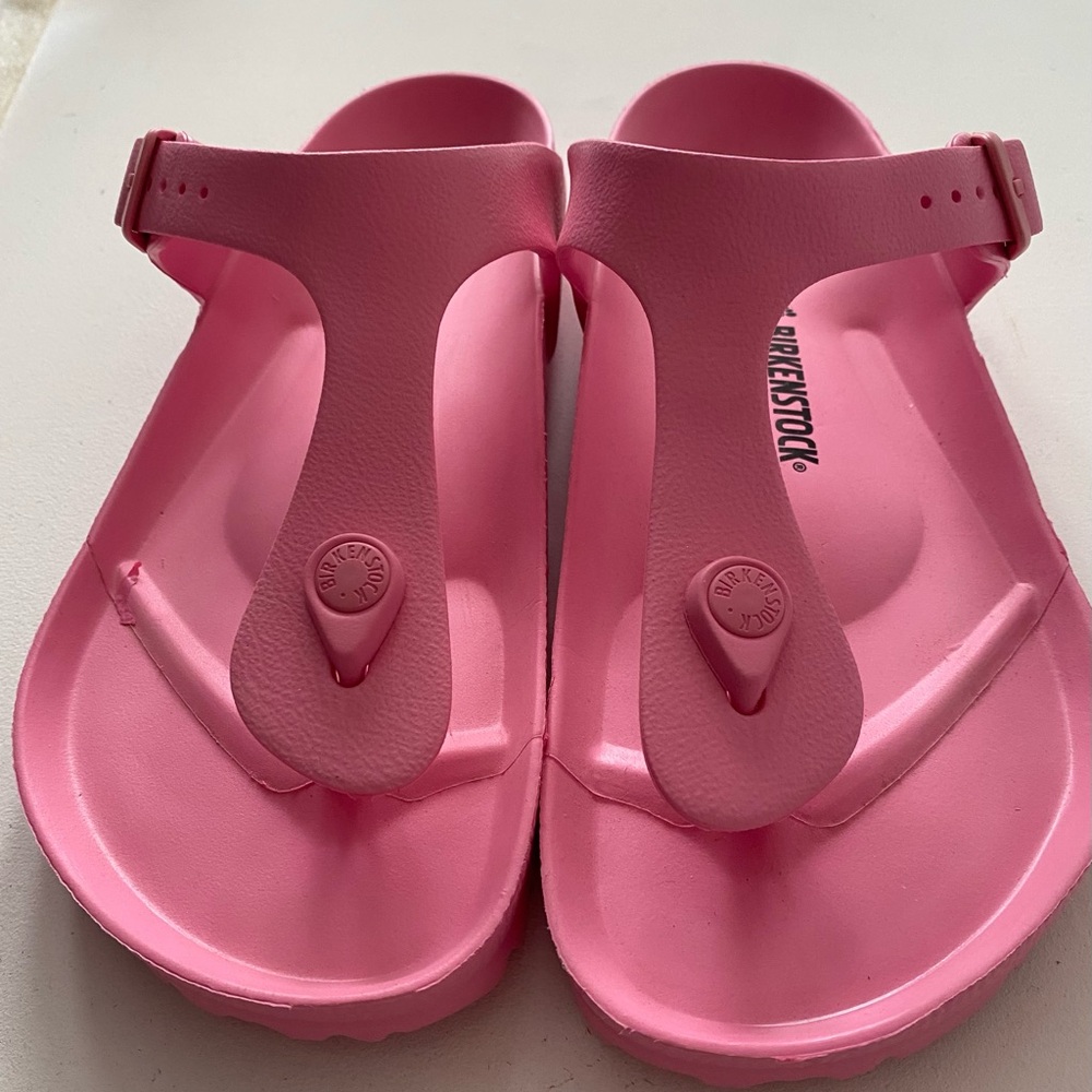 Birkenstock Vibrant Pink Footbed Sandals